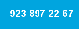 923 897 22 67 923 897 22 67